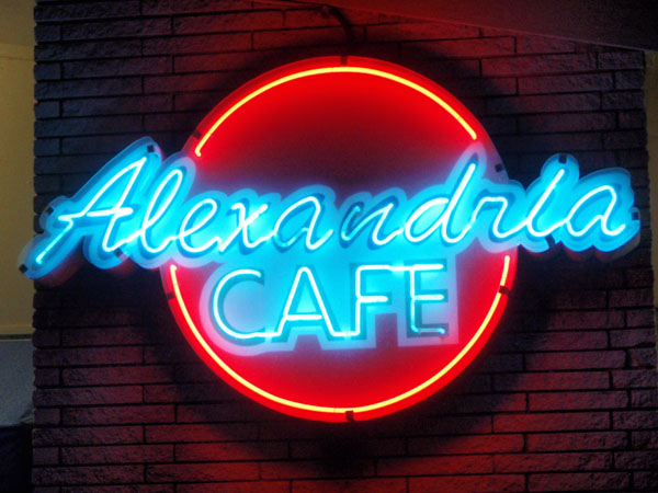 Neon sign